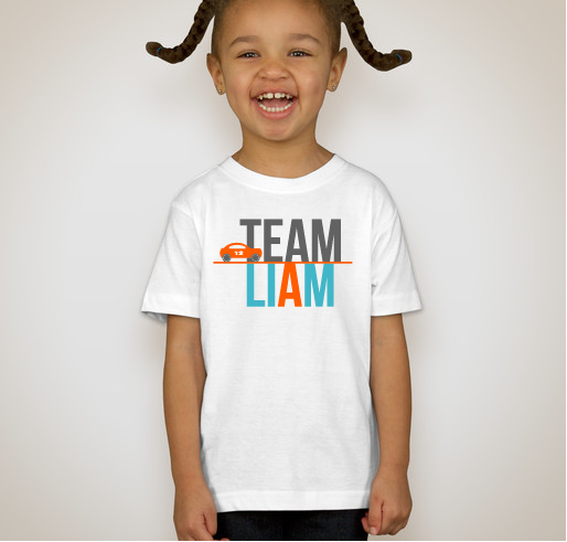 Team Liam Round 2 Fundraiser - unisex shirt design - front