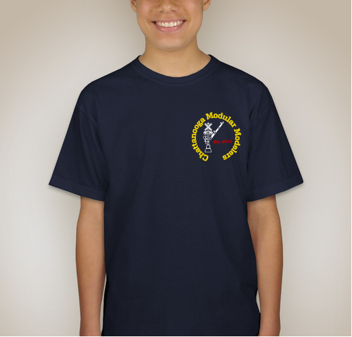 Chattanooga Modular Modelers Fundraiser - unisex shirt design - back