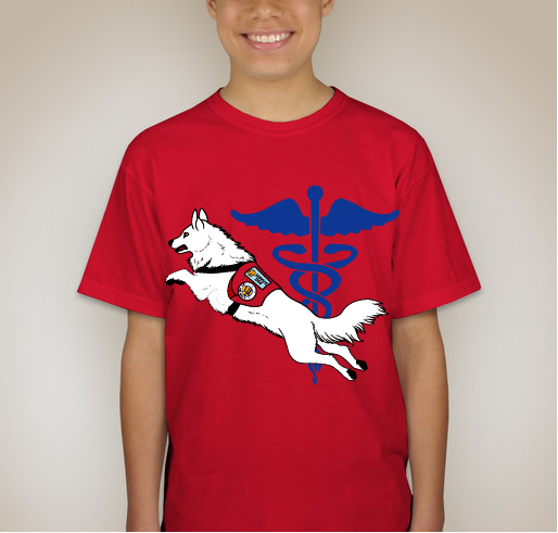 Psychiatric Service Dog Fund Raiser Fundraiser - unisex shirt design - back