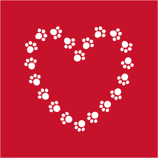 Animal Rescue February Shirt Campaign - Have a Heart shirt design - zoomed