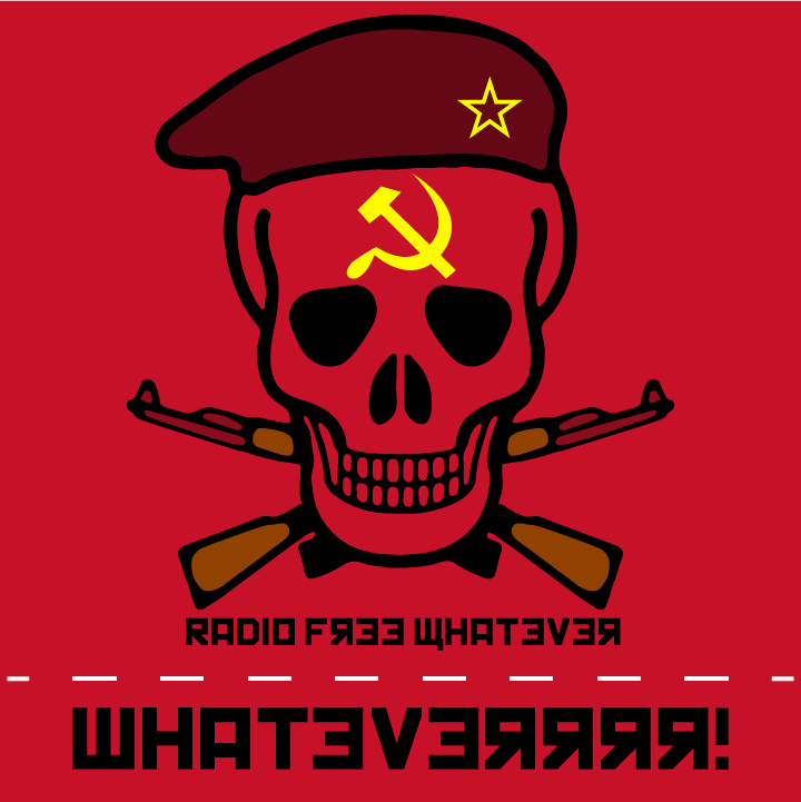 Radio Free Whatever Transmitter Fund shirt design - zoomed