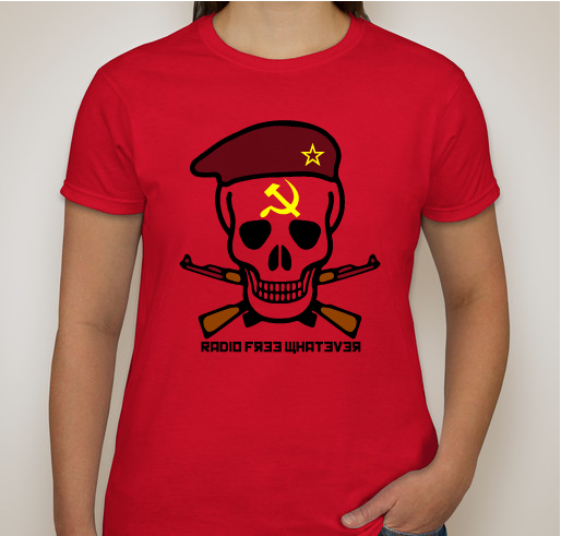 Radio Free Whatever Transmitter Fund Fundraiser - unisex shirt design - front