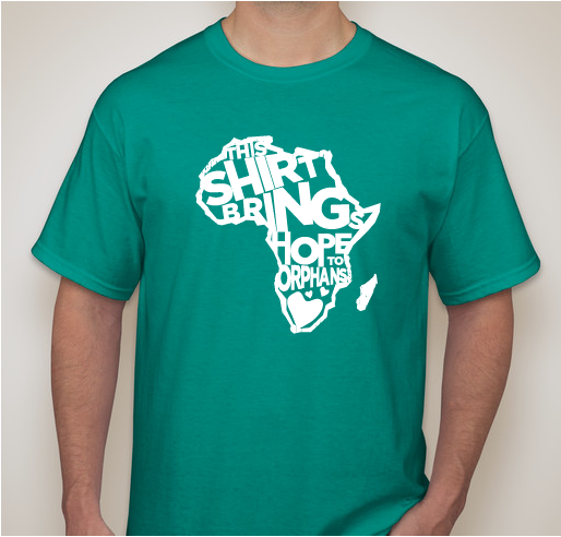 Love Will Find a Way to West Africa! 1000 SHIRT CHALLENGE! Fundraiser - unisex shirt design - front