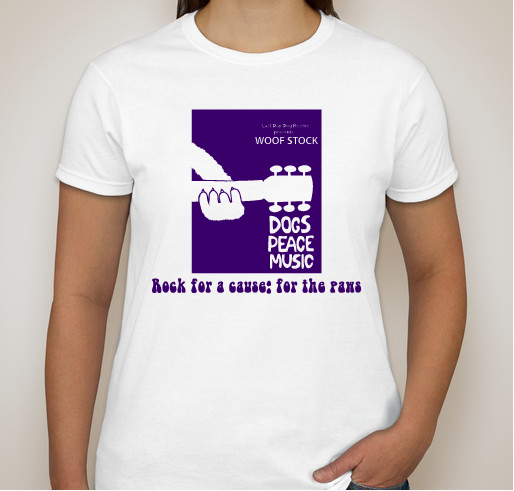 Woof Stock Fundraiser - unisex shirt design - front