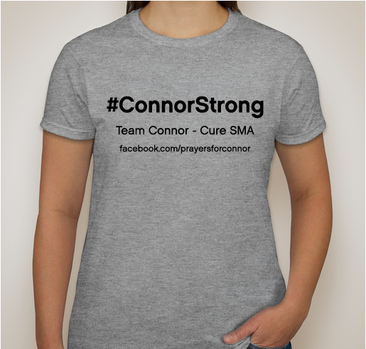 #ConnorStrong Fundraiser Fundraiser - unisex shirt design - front