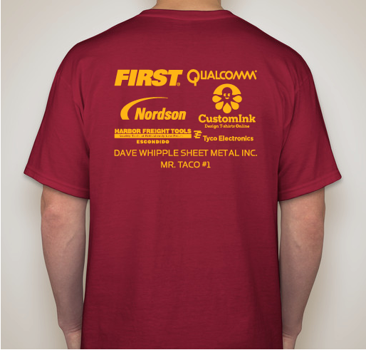 FIRST Robotics Team #5137: Iron Kodiaks Fundraiser - unisex shirt design - back