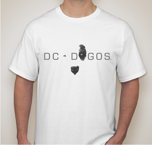 DCDOGOS.org Fundraiser - unisex shirt design - front