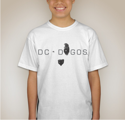 DCDOGOS.org Fundraiser - unisex shirt design - back
