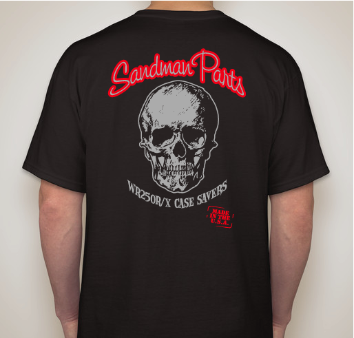 Sandman Parts Fundraiser - unisex shirt design - back