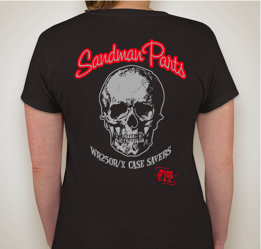 Sandman Parts Fundraiser - unisex shirt design - back