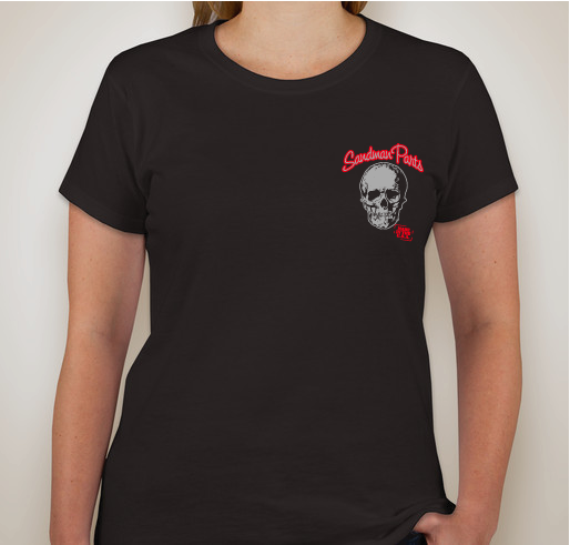Sandman Parts Fundraiser - unisex shirt design - front