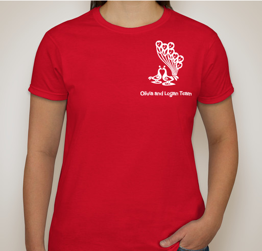 March of Dimes Olivia and Logan Team Fundraiser - unisex shirt design - front