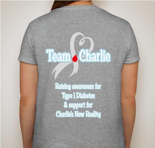 Charlie's New Reality Fundraiser - unisex shirt design - back