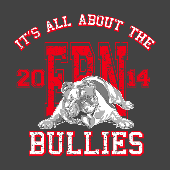 2014 English Bulldog News Anniversary T-Shirt shirt design - zoomed