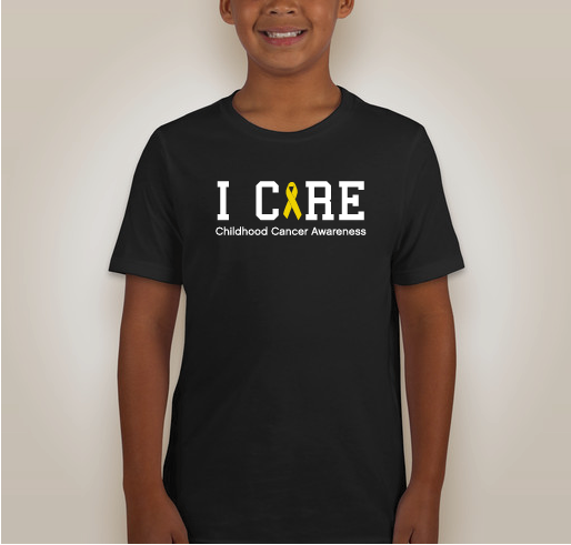 Who Cares - Childhood Cancer Awareness Fundraiser - unisex shirt design - front