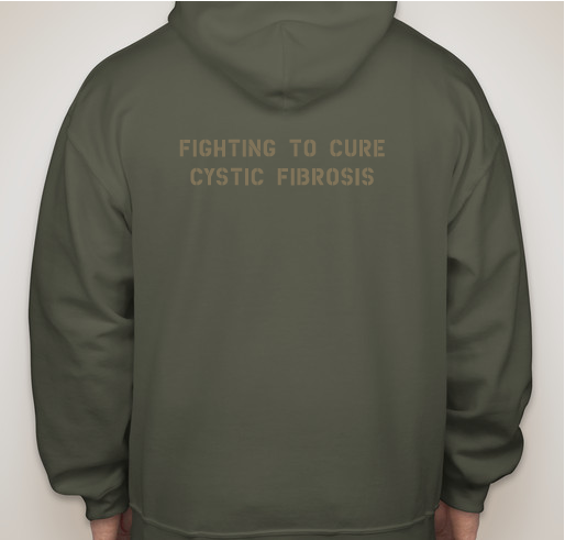 Ben's Brigade - Fighting to Cure Cystic Fibrosis Fundraiser - unisex shirt design - back