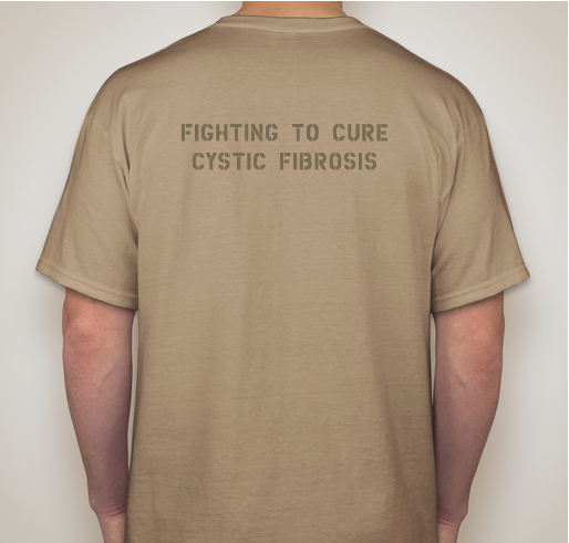 Ben's Brigade - Fighting to Cure Cystic Fibrosis Fundraiser - unisex shirt design - back