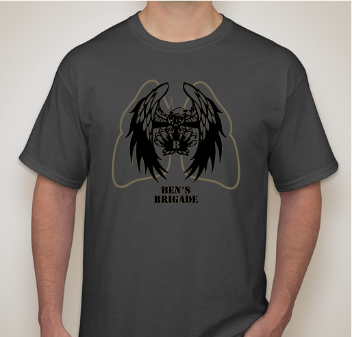 Ben's Brigade - Fighting to Cure Cystic Fibrosis Fundraiser - unisex shirt design - front