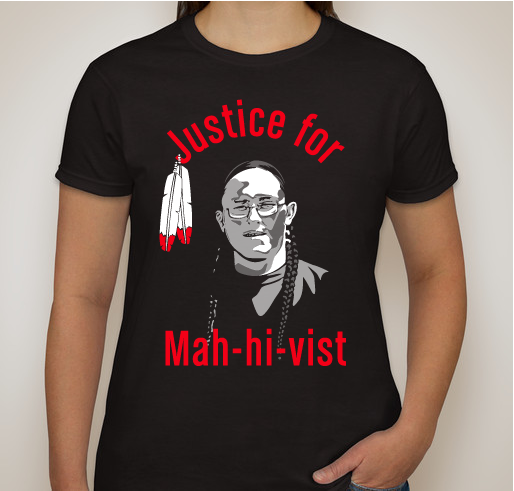 Justice for Mah hi vist Fundraiser - unisex shirt design - front