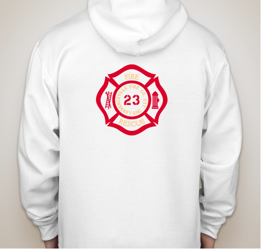 Lawrenceville Fire Company-Station 23 Fundraiser - unisex shirt design - back