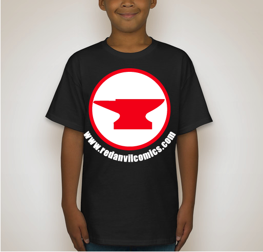 Red Anvil Comics Launch Fundraiser - unisex shirt design - back