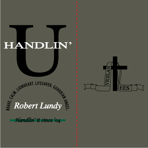Team Lundy shirt design - zoomed