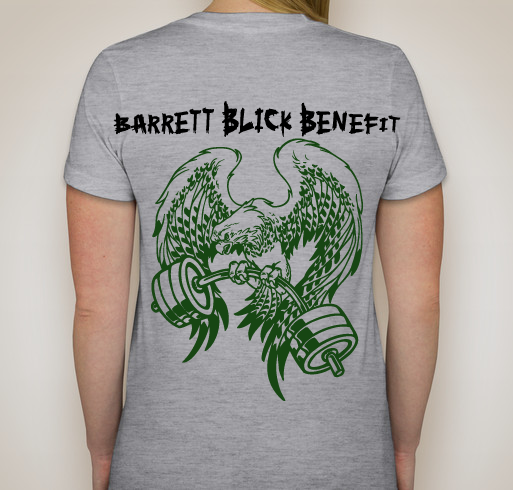 Barrett Blick Benefit CrossFit Competition Fundraiser - unisex shirt design - front