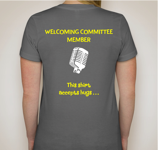 Firefly Music Festival Welcoming Committee Fundraiser - unisex shirt design - back