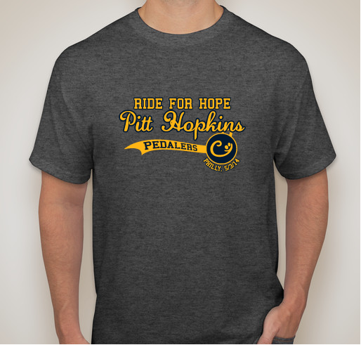 Pitt Hopkins Million Dollar Bike Ride for Hope Fundraiser - unisex shirt design - front