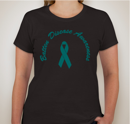 Running for a Cure for Batten Disease Fundraiser - unisex shirt design - front
