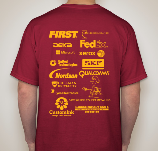 FIRST Robotics Team #5137: Iron Kodiaks Fundraiser - unisex shirt design - back