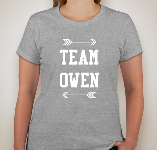 Team Owen Fundraiser - unisex shirt design - front