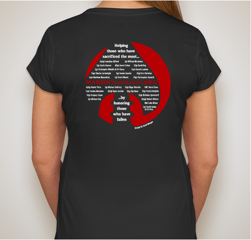 MARSOC Foundation - Performance Shirts Fundraiser - unisex shirt design - back