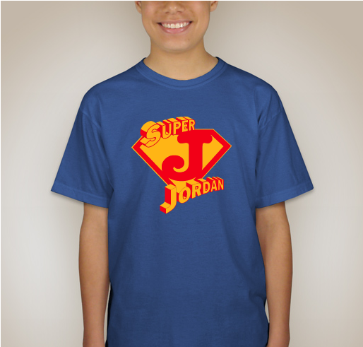 Saving Jordan Fundraiser - unisex shirt design - back