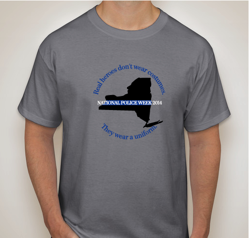 2013 New York State Line of Duty Honorees Fundraiser - unisex shirt design - front