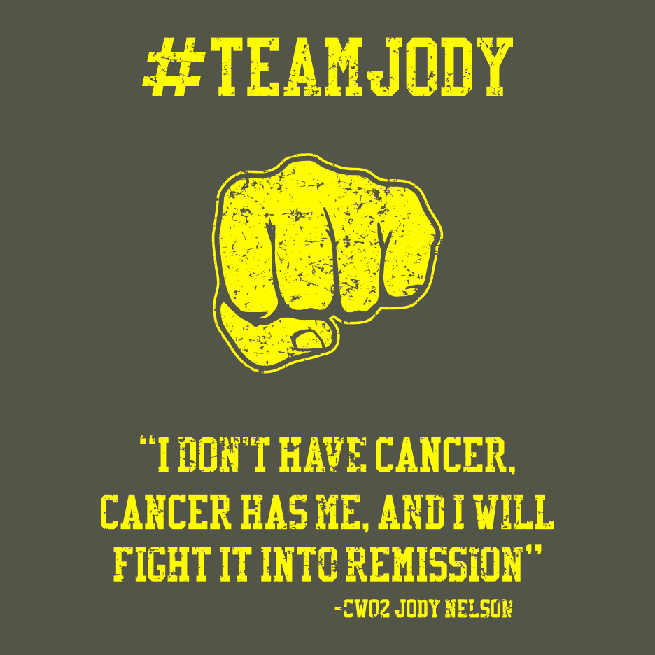 Team Jody shirt design - zoomed