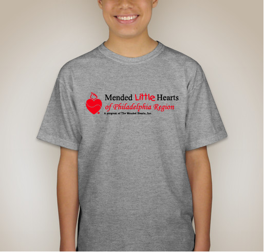 Team Mended Little Hearts Philadelphia- Part 2 Fundraiser - unisex shirt design - back