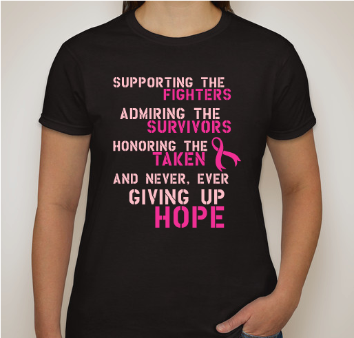 TEAM EMILY Fundraiser - unisex shirt design - front