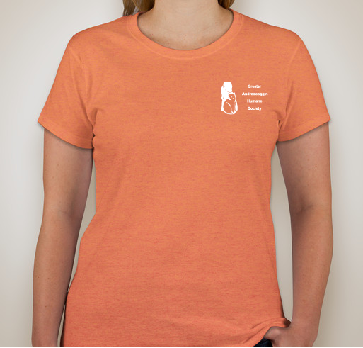 Greater Androscoggin Humane Society Fundraiser - unisex shirt design - front
