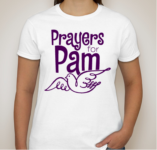 Prayers for Pam Fundraiser - unisex shirt design - front