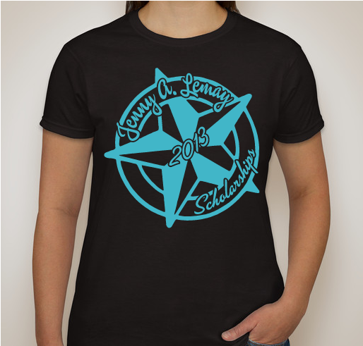 Jenny A. Lemay Scholarship Fund Fundraiser - unisex shirt design - front