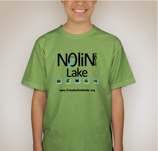 Friends of Nolin Lake Fundraiser - unisex shirt design - back