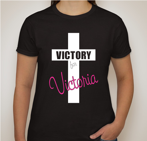 Victory for Victoria Fundraiser - unisex shirt design - front