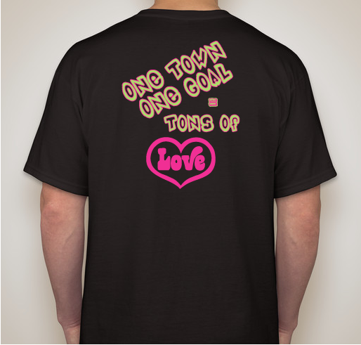 ACTION FOR ASHLYN Fundraiser - unisex shirt design - back