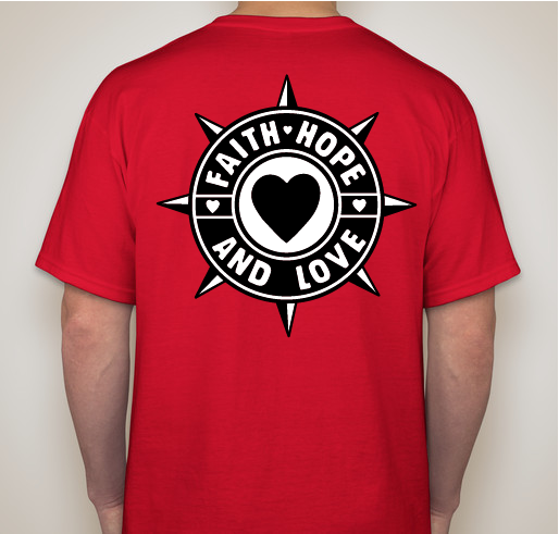 Saving our Sweetheart Fundraiser - unisex shirt design - back