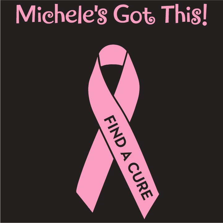 Michele Brockwell Fights Like A Girl shirt design - zoomed