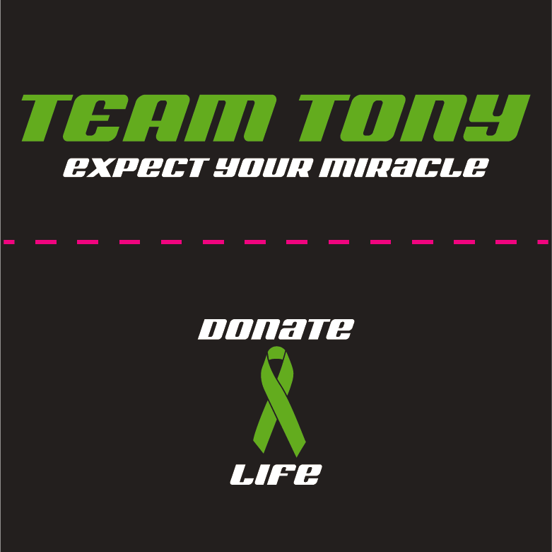 Team Tony shirt design - zoomed
