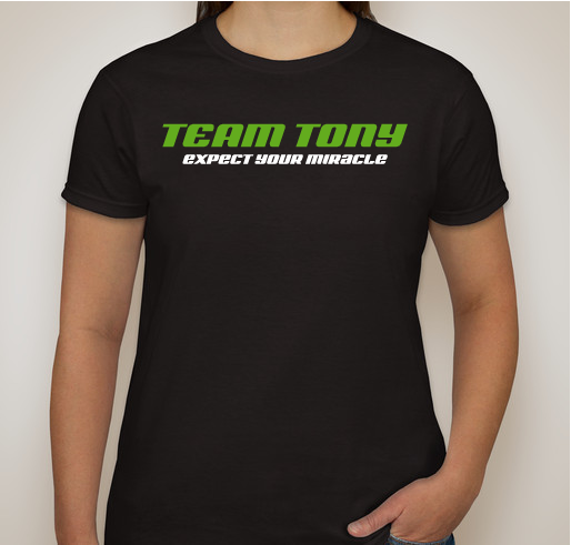 Team Tony Fundraiser - unisex shirt design - front