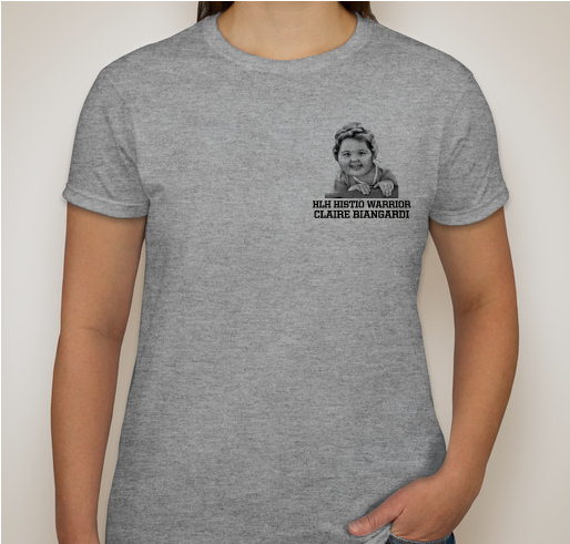 Team Claire - Option 2 Fundraiser - unisex shirt design - front