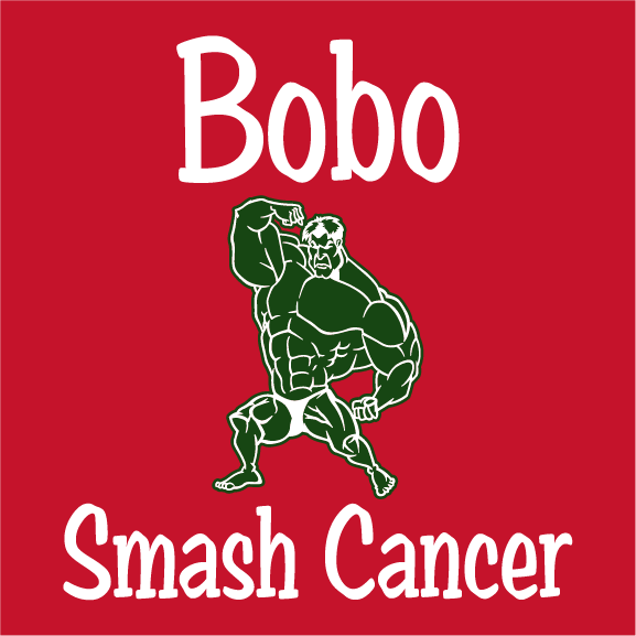Jimbo's Cancer Support Team shirt design - zoomed